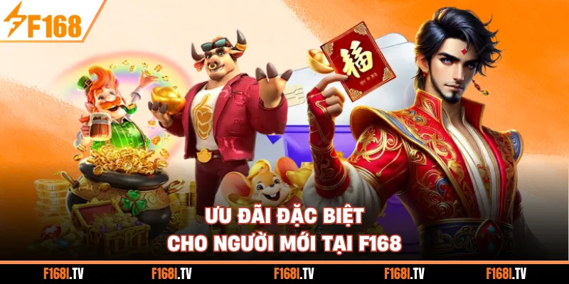 Ưu đãi đặc biệt cho người mới tại F168